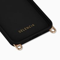 Selencia Rivièra MagSafe Backcover met afneembare haakjes Samsung Galaxy A54 (5G) - Velvet Black