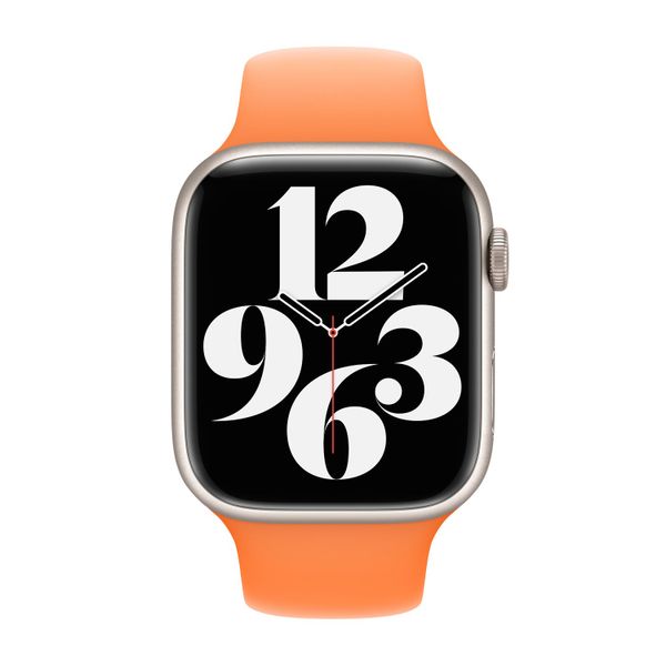 Apple Sport Band Apple Watch | 38/40/41/42 mm - Maat S/M/L - Bright Orange