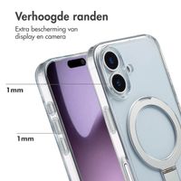 Accezz Ring Stand Backcover met MagSafe Apple iPhone 17 - Transparant