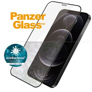 PanzerGlass Case Friendly Screenprotector iPhone 12 (Pro) - Zwart