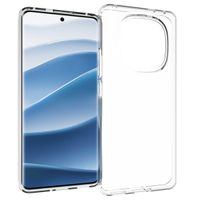 Accezz Clear Backcover Xiaomi Redmi Note 14 Pro Plus (5G) - Transparant