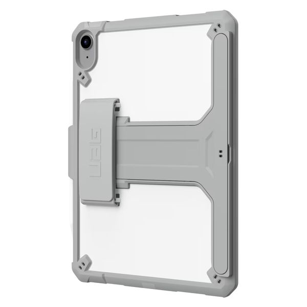 UAG Scout Healthcare backcover met stand en strap in fabrieksverpakking Apple iPad 11 (2025) 11 inch A16 / iPad 10 (2022) 10.9 inch - Wit / Grijs
