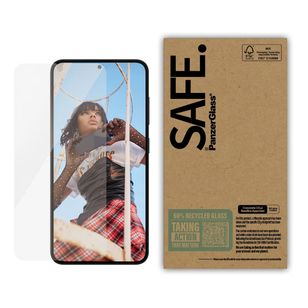 SAFE by PanzerGlass Ultra Wide-Fit Screenprotector in Fabrieksverpakking Samsung Galaxy S25