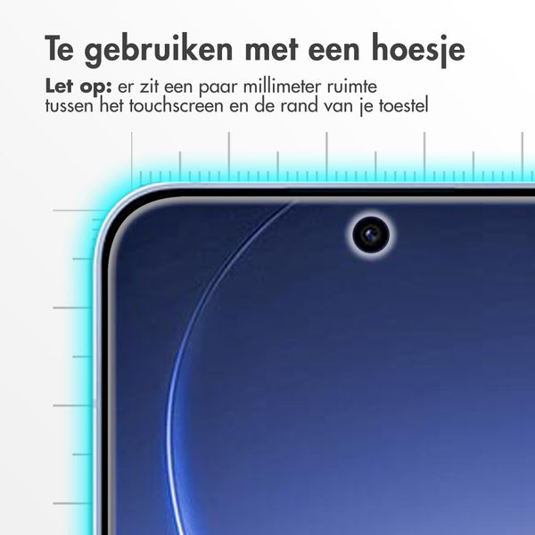 Accezz Gehard Glas Screenprotector Oppo Reno15 (5G)