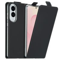 Accezz Flipcase Samsung Galaxy S25 Edge - Zwart