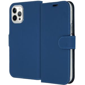 Accezz Wallet Softcase Bookcase iPhone 12 Pro Max - Blauw