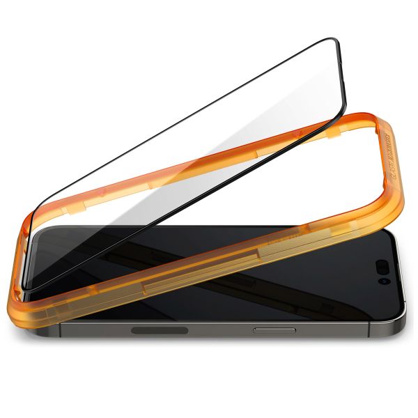 Spigen GLAStR EZ Fit Screenprotector + Applicator Apple iPhone 14 Pro Max