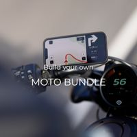 SP Connect Moto Bundle LT met Universal Interface SPC+ Telefoonhouder Motor - Zwart