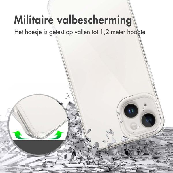 Accezz Xtreme Impact Backcover Apple iPhone 15 - Transparant