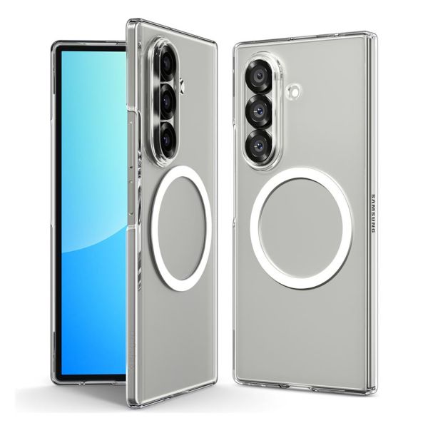 Spigen AirSkin Backcover MagSafe Samsung Galaxy Z Fold 7 - Clear / White