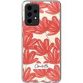 Gepersonaliseerd hoesje met bloemen Samsung Galaxy A52(s) (5G/4G) - Transparant