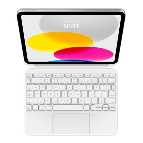 Apple Magic Keyboard Apple iPad 11 (2025) 11 inch A16 / iPad 10 (2022) 10.9 inch - QWERTY / US - Wit