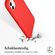 Accezz Liquid Silicone Backcover iPhone 11 - Rood