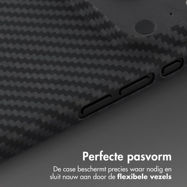 Accezz MagSafe Kevlar® Backcover Apple iPhone 18 Pro Max / 17 Pro Max - Zwart