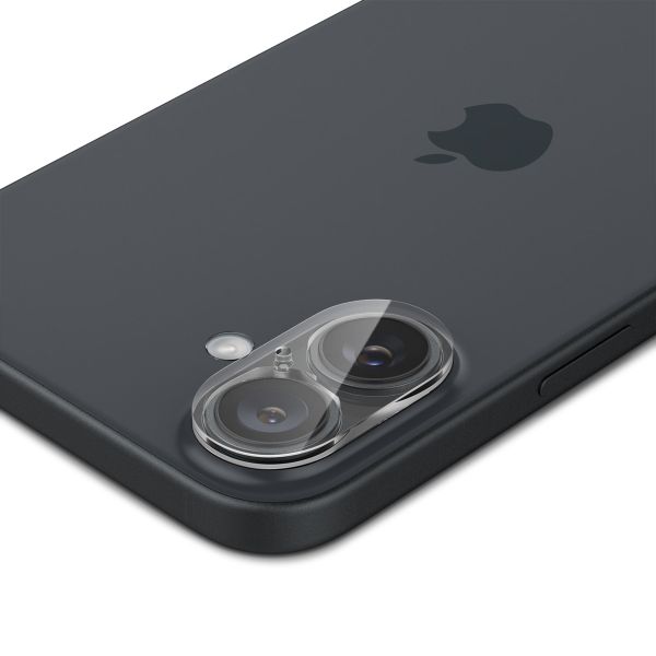 Spigen GLAStR EZ Fit Optik Camera Protector 2 Pack Apple iPhone 16 / 16 Plus - Crystal Clear