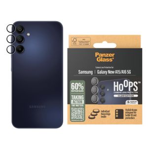 PanzerGlass Camera Protector Hoops Samsung Galaxy A16 4G/5G - Transparant