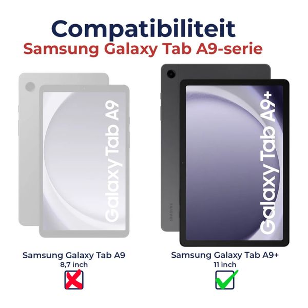 PanzerGlass Ultra Wide Fit Screenprotector Samsung Galaxy Tab A11 Plus / A9 Plus
