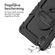 Accezz Rugged Backcover met schouderstrap iPad Air 5 (2022) / Air 4 (2020) - Zwart