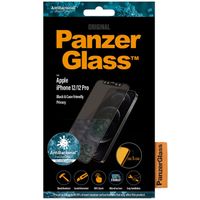 PanzerGlass Case Friendly Privacy Anti-Bacterial Screenprotector iPhone 12 (Pro)