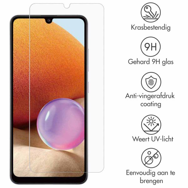Accezz Gehard Glas Screenprotector Samsung Galaxy A32 (4G)