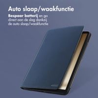 Accezz Classic Tablet Case Samsung Galaxy Tab A9 8.7 inch - Donkerblauw