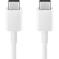 Samsung Originele USB-C naar USB-C kabel in Fabrieksverpakking - 1 meter - 25 Watt - Wit