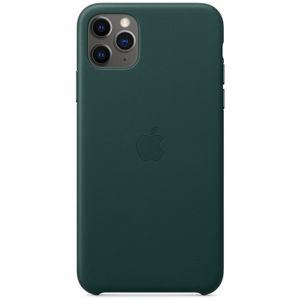 Apple Leather Backcover iPhone 11 Pro Max - Forest Green