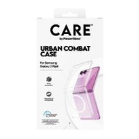 CARE by PanzerGlass Urban Combat Case Samsung Galaxy Z Flip 8 / Flip 7 - Transparant