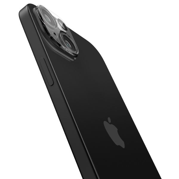Spigen GLAStR EZ Fit Optik Camera Protector 2 Pack Apple iPhone 15 / 15 Plus - Crystal Clear