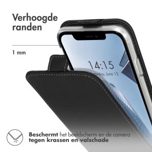 Accezz Flipcase iPhone Xr - Zwart