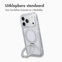 Accezz Ring Stand Backcover met MagSafe Apple iPhone 18 Pro Max / 17 Pro Max - Transparant