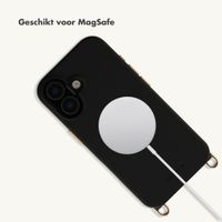 Selencia Rivièra MagSafe Backcover met afneembare haakjes Apple iPhone 17 - Velvet Black