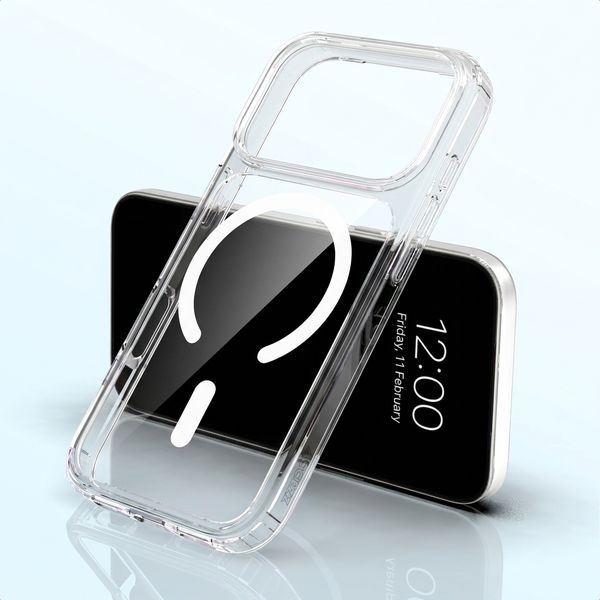 Accezz Xtreme Impact Backcover met MagSafe Apple iPhone 18 Pro / 17 Pro - Transparant