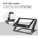 Accezz Origami Laptop Stand - Laptop standaard - Verstelbaar en opvouwbaar - Universeel - Donkergrijs