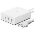 Belkin Boost↑Charge™ GaN Pro Adapter 4 poorts - USB -A (2x) en USB-C (2x) - 108W - Wit