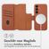 Accezz Leather Bookcase 2-in-1 met MagSafe Samsung Galaxy S24 - Sienna Brown