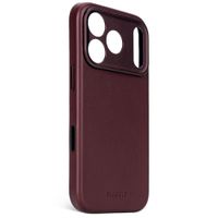 Decoded Leather Backcover MagSafe Apple iPhone 17 Pro - Burgundy