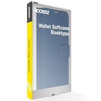 Accezz Wallet Softcase Bookcase iPhone 13 Pro - Donkerblauw