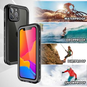 Redpepper Dot Plus Waterproof Backcover iPhone 13 Pro Max - Zwart