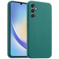 Accezz Liquid Silicone Backcover Samsung Galaxy A34 (5G) - Forest Green