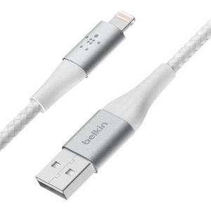 Belkin Boost↑Charge™ Braided Lightning naar USB kabel - 2 meter - Wit