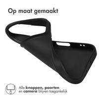 Accezz Color Backcover Apple iPhone 17 Pro - Zwart