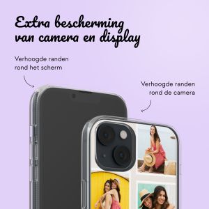 Gepersonaliseerd hoesje met filmrol N°3 iPhone 14 - Transparant