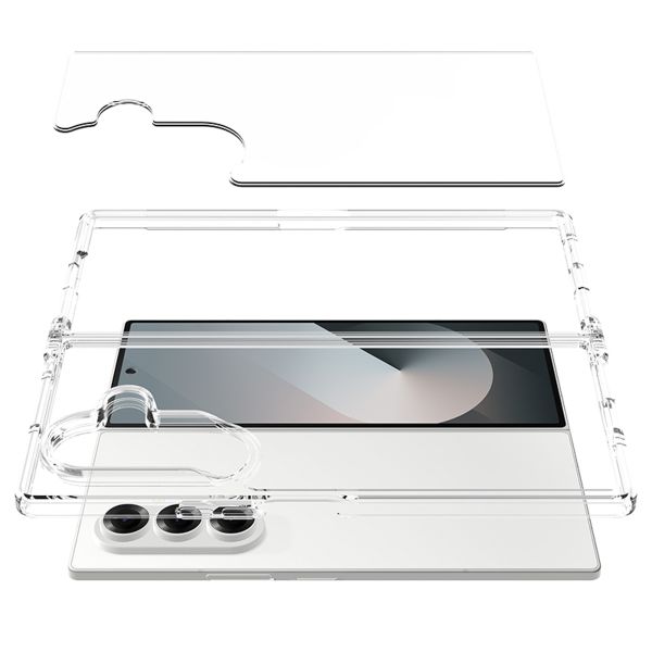 Accezz Xtreme Impact Backcover Samsung Galaxy Z Fold 7 - Transparant