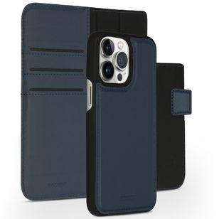 Accezz Premium Leather 2 in 1 Wallet Bookcase Apple iPhone 14 Pro Max - Donkerblauw