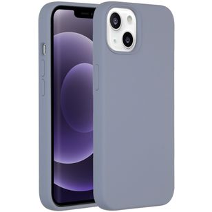 Accezz Liquid Silicone Backcover Apple iPhone 13 - Lavender Gray