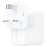 Apple Originele USB-C Power Adapter UK - Oplader - Dubbele USB-C aansluiting - 35 watt - Stekker voor Verenigd Koninkrijk