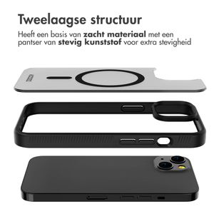 Accezz Rugged Frosted MagSafe Backcover iPhone 13