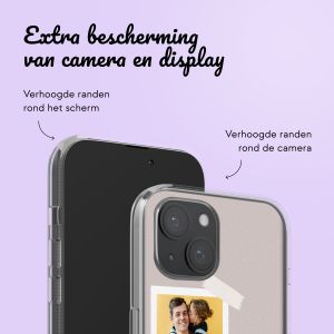 Gepersonaliseerd hoesje met filmrol N°1 iPhone 15 - Transparant