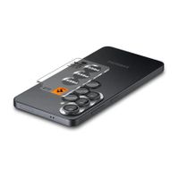 Spigen Optik Pro EZ Fit Lens Protector - Cameralens bescherming (2-pack) Samsung Galaxy S26 Plus - Zwart